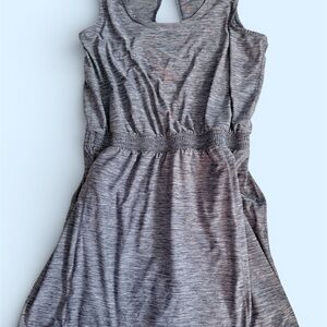 Duluth large romper skort weathered navy pockets, activewear, tennis, casualwear